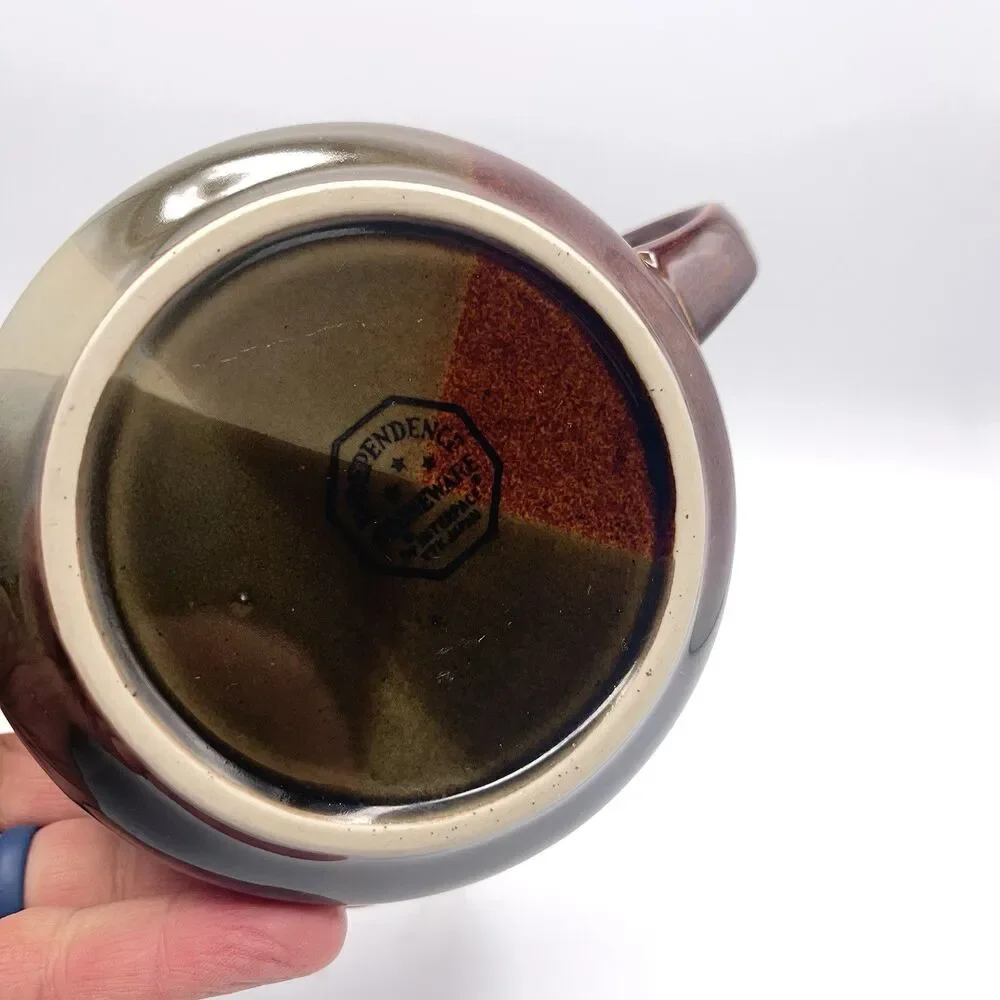 Independence Stoneware Creamer Made In Japan